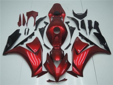 Carénage Moto CBR 1000 RR 12-16 - Rouge Noir