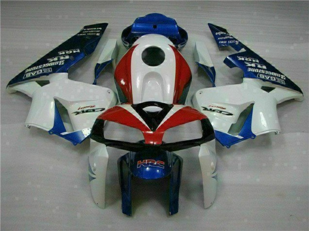 Carénage Moto CBR 600 RR 05-06 - Blanc Bleu