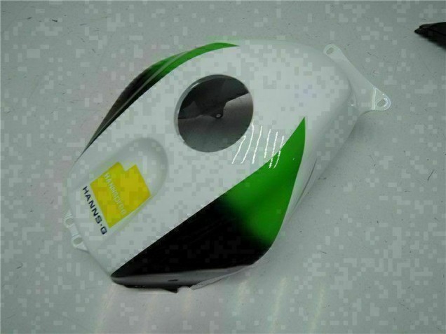 Carénage Moto CBR 600 RR 05-06 - Blanc Jaune Vert 52