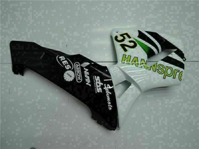 Carénage Moto CBR 600 RR 05-06 - Blanc Jaune Vert 52