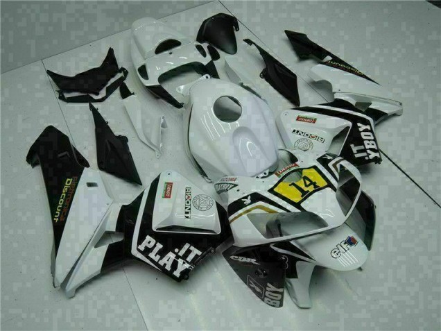 Carénage Moto CBR 600 RR 05-06 - Blanc Playboy 14