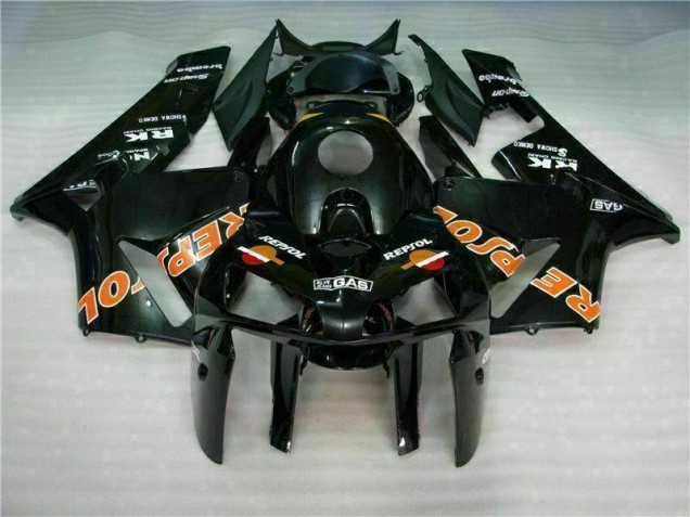 Carénage Moto CBR 600 RR 05-06 - Noir Repsol