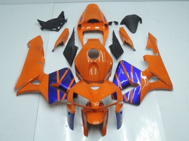 Carénage Moto CBR 600 RR 05-06 - Orange Bleu