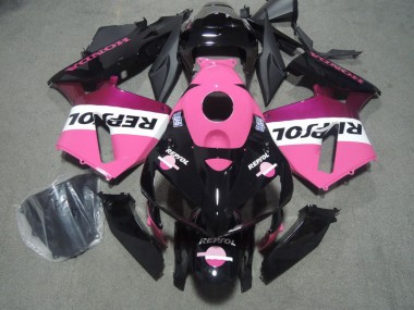 Carénage Moto CBR 600 RR 05-06 - Rose Noir Repsol