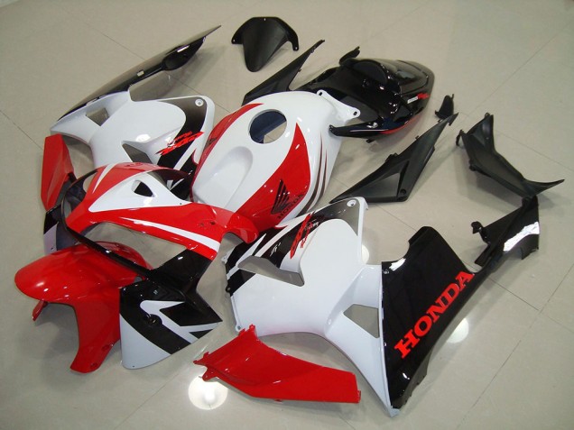 Carénage Moto CBR 600 RR 05-06 - Rouge Blanc Noir