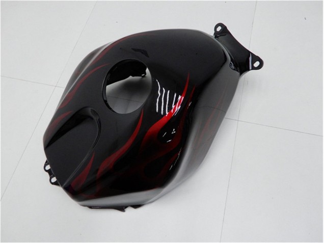 Carénage Moto CBR 600 RR 05-06 - Rouge Flamme Noir