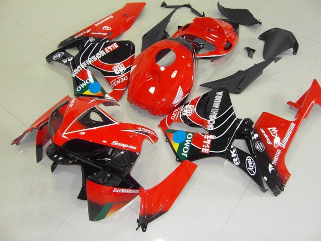 Carénage Moto CBR 600 RR 05-06 - Rouge Noir Jomo