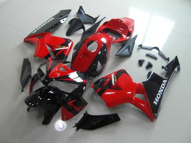 Carénage Moto CBR 600 RR 05-06 - Rouge Noir