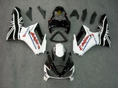 Carénage Moto Daytona 675 Triple 06-08 - Noir Blanc