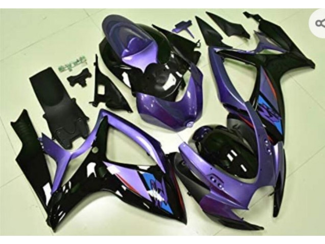 Carénage Moto GSXR 600 / 750 K6 06-07 - Violet Noir