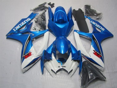 Carénage Moto GSXR 600 K6 06-07 - Bleu Blanc