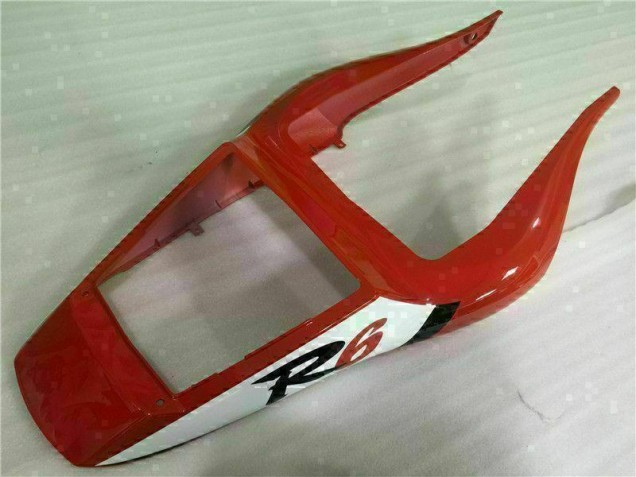 Carénage Moto R6 98-02 - Rouge Blanc