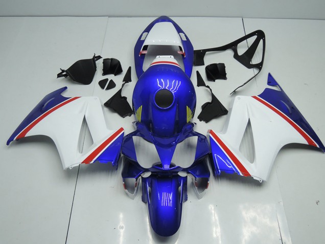 Carénage Moto VFR 800 02-13 - Bleu et Blanc