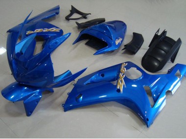 Carénage Moto ZX6R 03-04 - Light Bleu