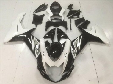 Carénages Moto GSXR 600 / 750 K11 11-24 - Noir Blanc