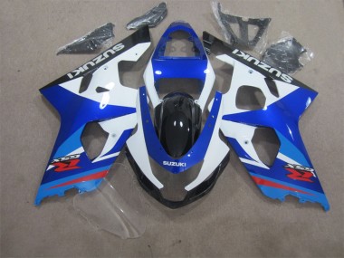 Carénages Moto GSXR 600 K4 04-05 - Bleu Blanc