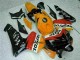 Carrosserie Moto CBR 600 RR 05-06 - Orange Noir Repsol