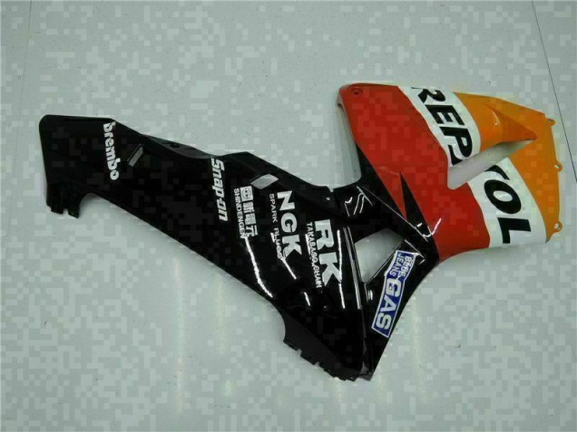 Carrosserie Moto CBR 600 RR 05-06 - Orange Noir Repsol