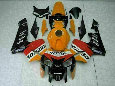 Carrosserie Moto CBR 600 RR 05-06 - Orange Noir Repsol