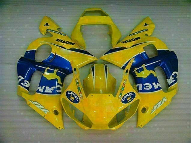 Carrosserie Moto R6 98-02 - Jaune Bleu