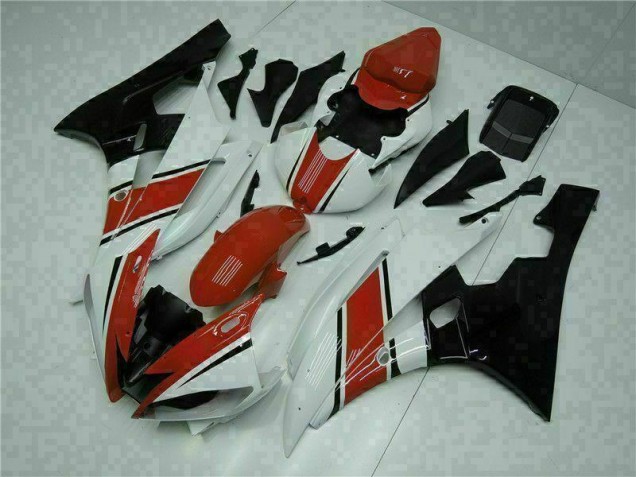 Kit Carénages Motos R6 06-07 - Rouge Blanc