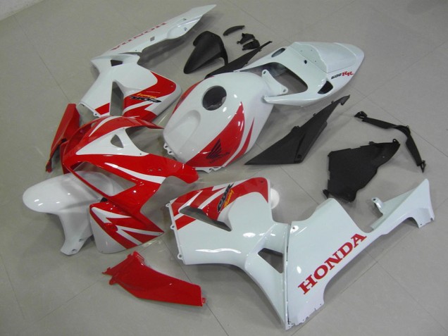 Kit Carénages Motos Complet CBR 600 RR 05-06 - Rouge Blanc