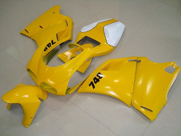 Kit Carénages Motos Complet Ducati 748 916 996 996S 93-05 - Jaune