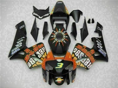 Kit Carénages Motos & Plastique CBR 600 RR 05-06 - Noir