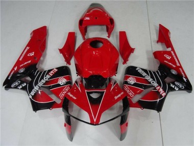 Kit Carénages Motos & Plastique CBR 600 RR 05-06 - Rouge Noir