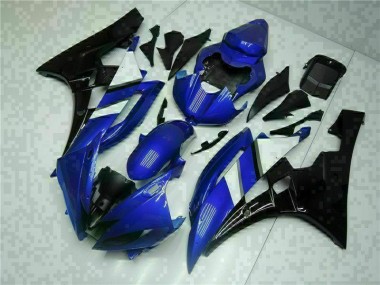 Kit Carénages Motos & Plastique R6 06-07 - Bleu Noir